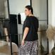 Жіноча піжама PLUS SIZE з леопардовим принтом 13254 фото 2