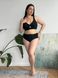 Чорний роздільний купальник PLUS SIZE з утяжкою 13747 фото 5