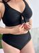 Чорний роздільний купальник PLUS SIZE з утяжкою 13747 фото 9