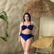 Роздільний синій купальник PLUS SIZE 16023 фото 2