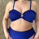 Роздільний синій купальник PLUS SIZE 16023 фото 6