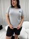 Домашній одяг, сіра піжама PLUS SIZE 6249 фото 5