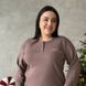 Тепла жіноча піжама PLUS SIZE з мікрофлісу 15132 фото 11