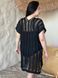Жіноча чорна пляжна туніка PLUS SIZE 16000 фото 8
