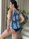 Купальник танкіні PLUS SIZE з квітковим принтом 6015 фото 13