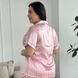 Рожева піжама для дівчат PLUS SIZE з шортами 13200 фото 8