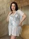 Пляжна біла жіноча туніка PLUS SIZE 15931 фото 5