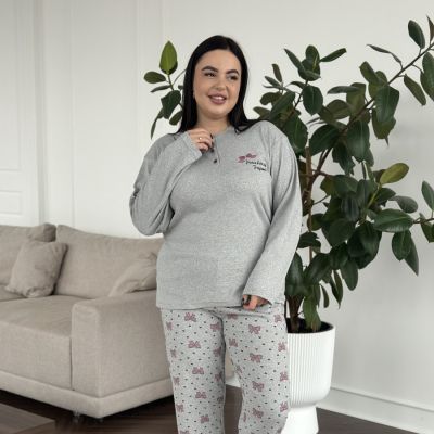М&rsquo;яка, затишна та ідеальна піжама PLUS SIZE 14928 фото