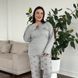 М&rsquo;яка, затишна та ідеальна піжама PLUS SIZE 14928 фото 16