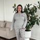 М&rsquo;яка, затишна та ідеальна піжама PLUS SIZE 14928 фото 13