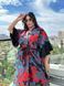Розкішна шовкова довга туніка PLUS SIZE 9191 фото 5